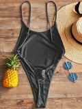 Extreme Mini Micro String Backless Women Swimwear One Piece Swimsuit Female High Cut Monokini Thong Bathing Suit Swim Beachwear