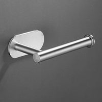 Stainless Steel Wall Mount Paper Holder & Storage Hook