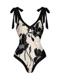 2026 String One Piece Swimsuit & Vent Skirt Padded Sexy Swimwear Women Bathing Suit Female Swimming Summer Beachwear Bodysuit
