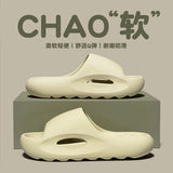 2026 New Indoor Bathroom Slippers For Women Men Leisure House Shoes Soft EVA Thick Sole Anti-slip Couples Home Beach Slides