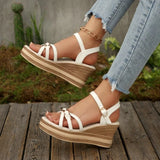 Summer Women Sandals Wedges Platform Clogs Elegant Casual Outdoor Sandals femaleFFashion Chunky Dress Slide Plus Size