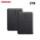 For Toshiba A5 Series Small Black Portable Hard Drive, High-Speed Gen1, 500GB/1TB/2TB/4TB, Compatible With Mac for Data Storage