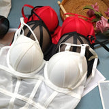 MOYISU Sexy Shapewear Bodysuit Women Transparent Mesh Lingerie Teddy with Push-Up Bra Strap Hot Sale Body Shaper Free Shipping