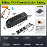 Hailong Max 48V 30Ah Ebike Battery Pack With 40A BMS