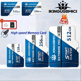 Quick Transfer SD Cards TF Cards Memory Card Micro TF Card 64GB 128GB 256GB 512GB V10 Speed Full HD 4K Fast Transfer for GoPro D