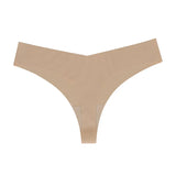 Seamless Thong Women Panties Sexy G String Ice Silk Underwear T Back Sports Yoga Girls Briefs Traceless Plus Size S-XL