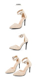 Hot Sale FASHION Big Size 35-47 Shoes Women Sandals Sexy Fashion High Heels 10cm Sandals Sapato Feminino Summer Style Shoes
