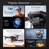 Lenovo M1 Foldable Drone HD Camera Optical Flow Positioning VR Glasses Portable RC Quadcopter Outdoor Aerial Aircraft