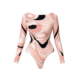 2026 Cut Out One Piece Swimsuit with Skirt Women Hollowen Swimwear Monokini Patchwork Bodysuit Bathing Suit Beach Wear