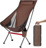 Outdoor Camping Ultralight Folding Chair Travel Chair Fishing BBQ Hiking Strong High Load 150kg Beach Oxford Cloth Fishing Chair