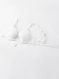 Sexy U-shaped spacer bra thin mesh Breathable underwear underwire comfortable stylish Lingerie bralette
