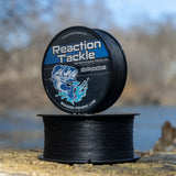 Reaction Tackle Braided Fishing Line - NO FADE Black