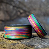 Reaction Tackle Braided Fishing Line - Multi-Color
