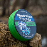 Reaction Tackle Braided Fishing Line - Hi-Vis Green