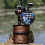 Reaction Tackle Braided Fishing Line - Timber Brown