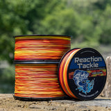 Reaction Tackle Braided Fishing Line - Fire Camo