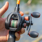 Reaction Tackle Baitcasting Fishing Reel – ReactCast Edition- High-Speed 7.3:1 Gear Ratio
