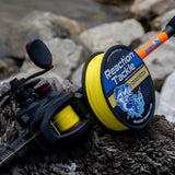 Reaction Tackle Braided Fishing Line - NO FADE Yellow