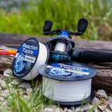 Reaction Tackle X8 Braided Fishing Line - NO FADE White 8 Strand