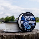 Reaction Tackle X8 Braided Fishing Line - NO FADE White 8 Strand