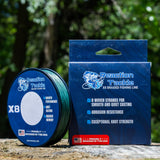 Reaction Tackle BRAIDED IN THE USA Fishing Line- X8