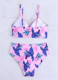 Sexy High Waist Bikini 2026 Women Halter Swimwear Female Swimsuit Solid Bathers Swimming Bathing Swim Suit Summer Beachwear