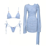 Micro Bikinis 2026 New Swimwear Women Swimsuit Sexy Brazilian Bikini Set Printed Beachwear Push Up Bathing Suit biquini Female