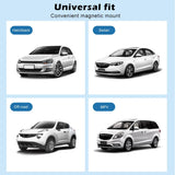 Magnetic Car Window Shades with UV Protection Mesh Cover