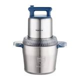 Professional 6L Commercial Meat Grinder, Industrial Grade Stainless Steel, 2-Speed Adjustable 1200W Motor, for Butcher Shop/Rest