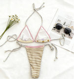 Halter Top Bikini Micro Bikinis Set 2026 Womens Swimsuit Sexy Female Thong Swimwear Bathing Suit Thong Biquini Swimming Suits