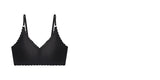 Seamless Ice Silk Ultra-Thin Breathable Bra Comfortable Breathable Underwear Women's Suspender Wavy Sexy Push-up Vest