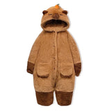 Adult Capybara Robes Onesies Pajamas Cartoon Pyjama Animal Kigurumi Slipper Halloween Cosplay Costumes Warm Sleepwear Jumpsuit