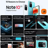 XIAOMI Redmi Note 10 pro 2400x1080 resolution 8GB +128GB fashion smart phone NFC