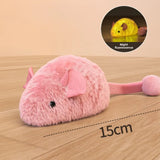 Plush Mouse Cat Toy Interactive Faux Fur Play Toy