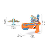 Airplane Launcher Toy Set with Foam Glider Planes