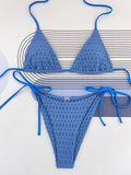 Sexy Extrem Bikini 2026 Women Hot Pink Cut Out Ribbed Push Up Thong Swimsuit Brazilian Bathing Suit Tie Side G String Swimwear
