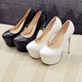 Sexy Peep Toe Pumps for Women 2025 New 6CM Platform Party Nightclub Stage Stilettos 16CM High Heels Pole Dance Stripper Shoes