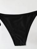 2Pc/Set 2024 Fashion Sexy Swimsuit Women Bikinis Set Triangle Swimwear String Beachwear Thong One Piece Suits Brazilian Biquini