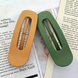 Fashion Matte Flat Hair Clips Duck Billed Clips  Accessories Matte Hairpins Hairgrips Bangs Barrettes Girls Hair Accessories