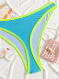 sexy patchwork mini bikinis sets two pieces swimsuit thong swimsuit Swimwear Biquini conjunto de bikini tankini beachwear