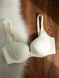 MOYISU Anti-Sag Full Coverage Bra Small Bust | Wireless Push Up Lift | Seamless Bralette for Summer Cooling Comfort CA Underwear