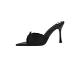 BIGTREE Summer Woman Slippers Fashion Open Toe Thin High Heels Shoes Street Style Stripper Party Slides Zapatos De Mujer