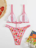 2026 Triangle Strappy Bikini Women Sexy Swimwear Female Brazilian Swimsuit Bathers Bathing Swimming Swim Suit Beachwear Summer