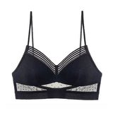Sexy Backless Bra U-Shaped Beautiful Back Sling Underwear for Women Thin Section Seamless Brassiere Small Chest Gathered Bras