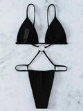 High Cut Out G String Female Swimwear One Piece Swimsuit Women Mini Micro Thong Monokini Bather Backless Bathing Suit Swim Wear
