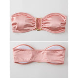 13 Color 2026 New Sexy Bandeau Bikini Women Swimwear Female Swimsuit Two-Pieces Bikini Set Padded Bather Bathing Suit Swim V4647