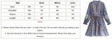 Foridol Bohemian Printed Floral Women Long Dress with Sleeve Spring Summer New in Midi Vestidos Casual Beach Boho Dress Women