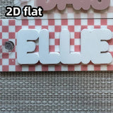 Custom Checkered Bag Tag Single Item, Personalized Bag Keychain, Diaper Bag Tag, Gym Bag Name Tag, Cheer Bag Accessory Gift