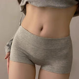 Women's Boyshort Panties Full Coverage Cotton Boxer Briefs Seamless Stretch Underwear Panties for Daily Wear