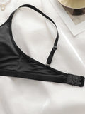 Women's Sexy Lingerie Solid Color No With Steel Ring Gathering Push Up Bra Front buckle Comfortable Close Fitting Bra C2906